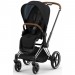 Коляска Cybex Priam 4.0 2 в 1 Sepia Black шасси Chrome Brown