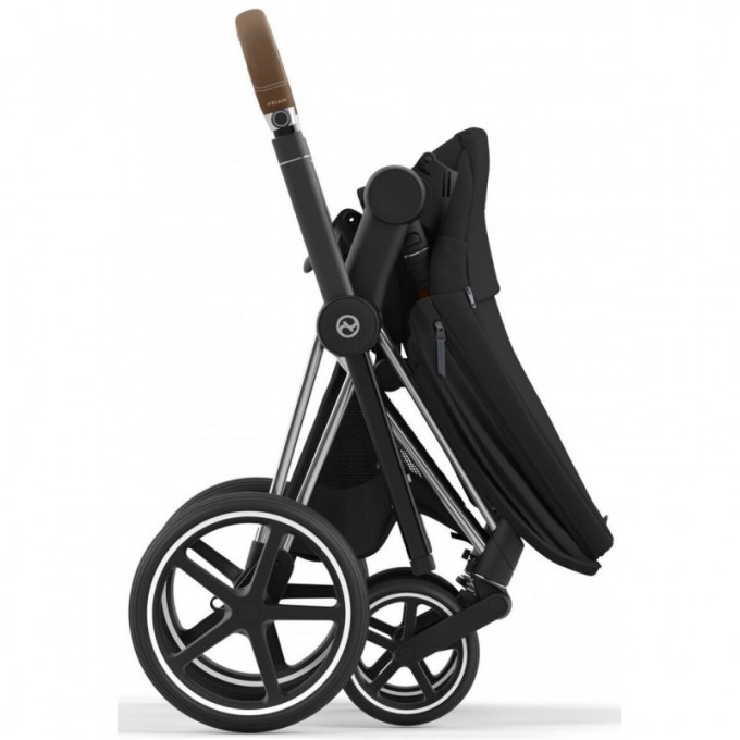 Коляска Cybex Priam 4.0 2 в 1 Sepia Black шасси Chrome Brown