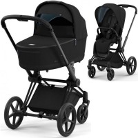 Cybex Priam 4.0 коляска 2 в 1 Sepia Black шасі Matt Black