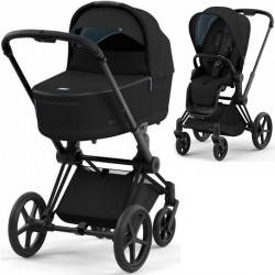 Коляска Cybex Priam 4.0 2 в 1 Sepia Black шасси Matt Black