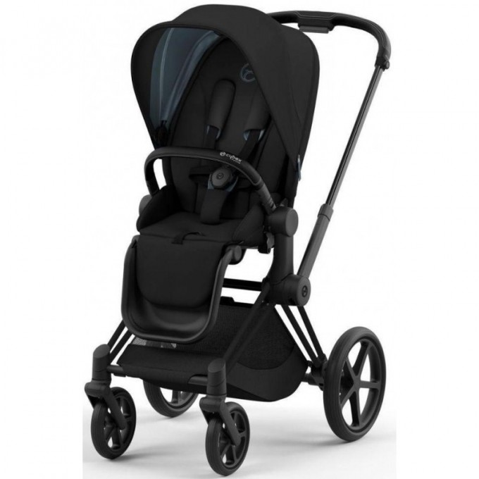 Коляска Cybex Priam 4.0 2 в 1 Sepia Black шасси Matt Black