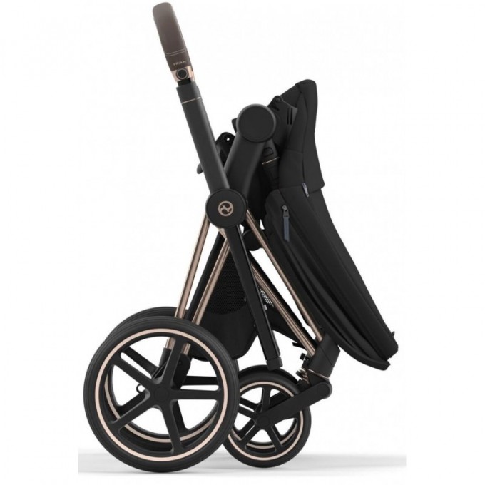 Stroller Cybex Priam 4.0 2 in 1 Sepia Black chassis Rosegold