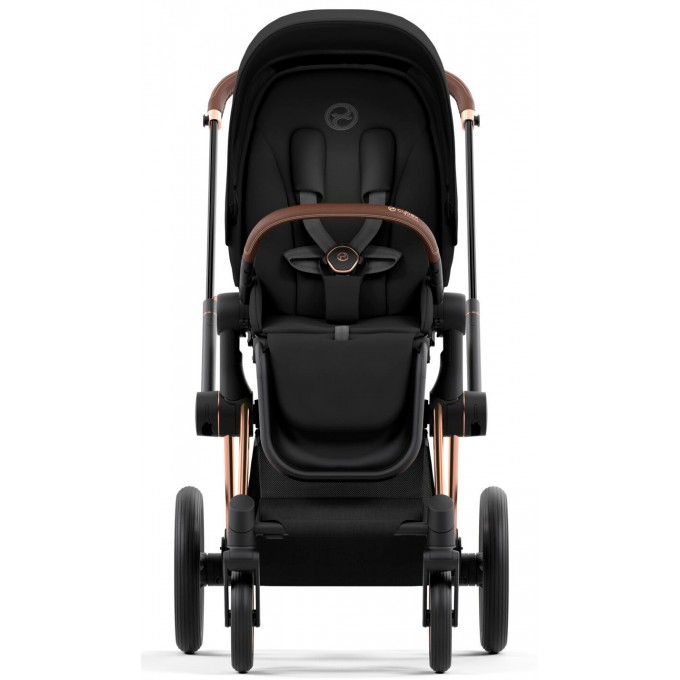 Stroller Cybex Priam 4.0 2 in 1 Sepia Black chassis Rosegold