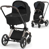 Cybex Priam 4.0 Stroller 2 in 1 Sepia Black chassis Rosegold