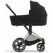 Stroller Cybex Priam 4.0 2 in 1 Sepia Black chassis Rosegold