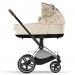 Stroller Cybex Priam 4.0 2 in 1 Simply Flowers Beige chassis Chrome Brown