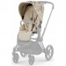 Коляска Cybex Priam 4.0 2 в 1 Simply Flowers Beige шасі Chrome Brown