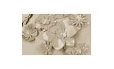 Simply Flowers Beige