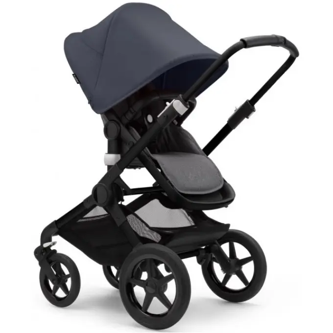 Bugaboo Fox 3 black grey melange stormy blue 2 1 black 2