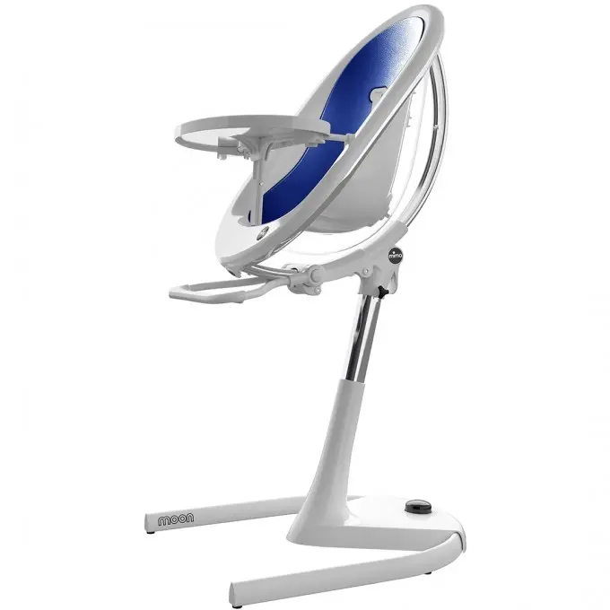 Mima Moon white liner royal blue feeding chair Buy Kyiv Ukraine