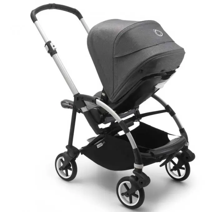 Bugaboo bee 3 sun canopy grey melange shop