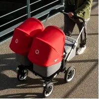 Bugaboo Donkey 3 Black Twin 2 1 washed black