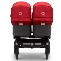 Bugaboo Donkey 3 Black Twin 2 1 washed black