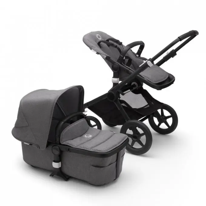 Grey melange bugaboo fox online
