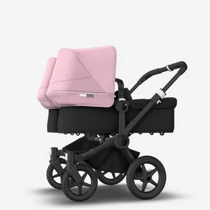 Bugaboo donkey duo pink and blue sales