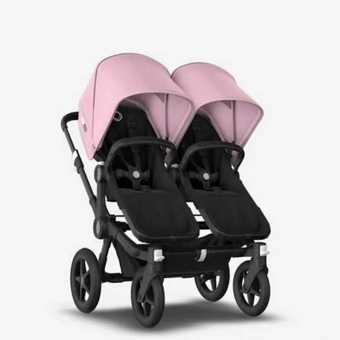 Bugaboo donkey duo pink and blue online