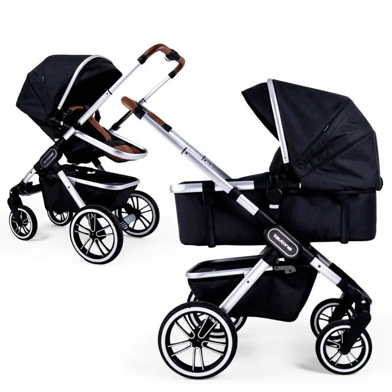 Teutonia Trio black melange Stroller 2 in 1 buy Kiev Ukraine price