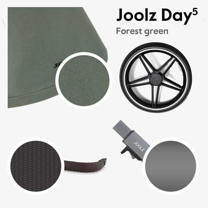 Коляска універсальна Joolz Day5 Forest green (540002)