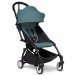 BABYZEN YOYO 2 with carrycot Bassinet stroller 2 in 1 aqua chassis Black