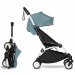 BABYZEN YOYO 2 with carrycot Bassinet stroller 2 in 1 aqua chassis White
