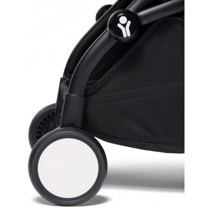 BABYZEN YOYO 2 with carrycot Bassinet stroller 2 in 1 ginger chassis Black