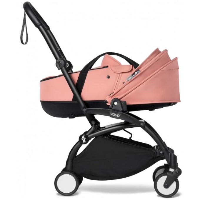 BABYZEN YOYO 2 with carrycot Bassinet stroller 2 in 1 ginger chassis Black