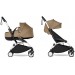 BABYZEN YOYO 2 with carrycot Bassinet stroller 2 in 1 toffee chassis White