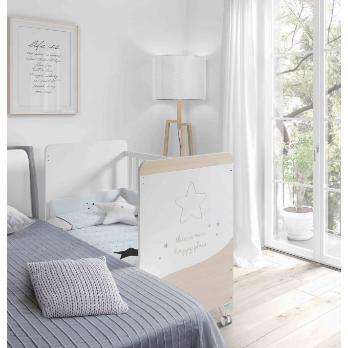 Micuna Cosmic white/nordic bed