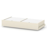 Drawer "Veres" for children's bed stone white