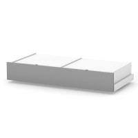 Drawer "Veres" for children's bed white-graphite