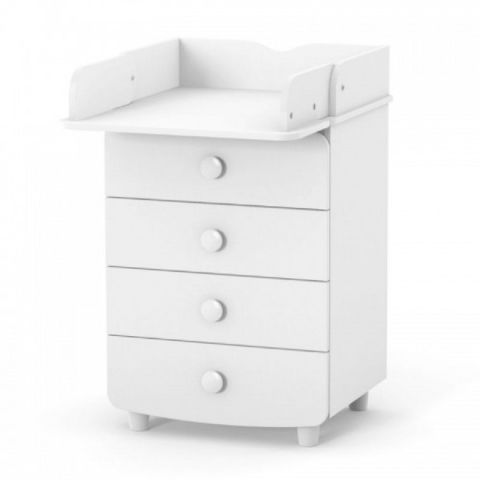 Changing table dresser Veres 600 chipboard (color: white)