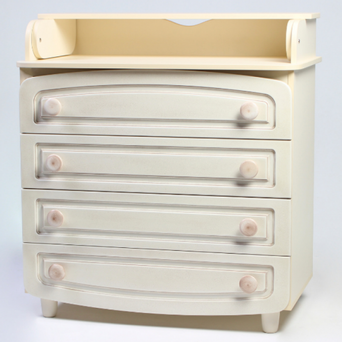 Changing table dresser Veres panel (color: patina)