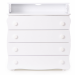 Changing table dresser Veres 16 (color: white)