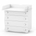 Changing table dresser Veres 16 (color: white)