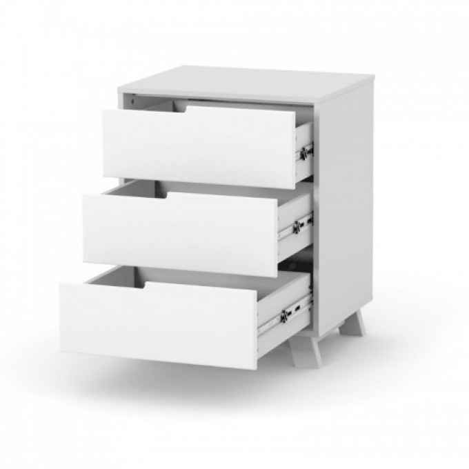 Chest of drawers Veres 600 Manhattan (color: white-gray)