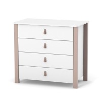 Chest of drawers Veres Monaco 900 (color: cappuccino-white)