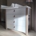 Chest of drawers Veres Monaco 900 (color: cappuccino-white)