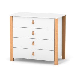 Chest of drawers Veres Monaco 900 (color: white-beech)