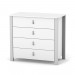 Chest of drawers Veres Monaco 900 (color: white-gray)