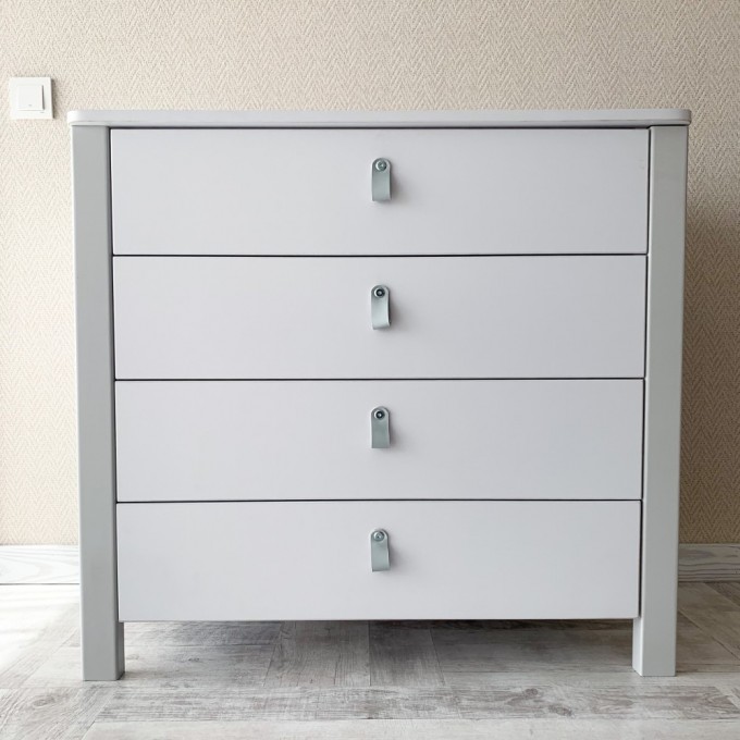 Chest of drawers Veres Monaco 900 (color: white-gray)