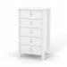 Chest of drawers Veres Monaco 600 (color: white)