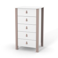 Chest of drawers Veres Monaco 600 (color: cappuccino-white)