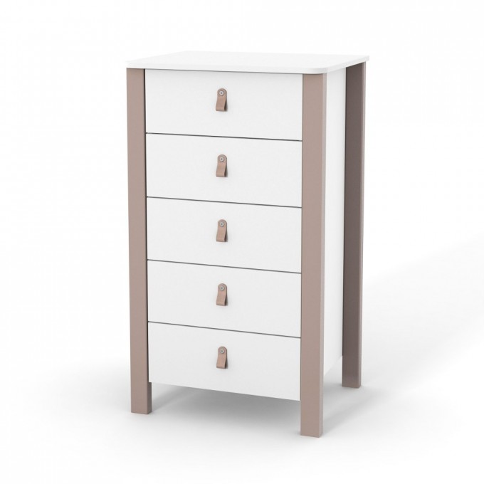 Chest of drawers Veres Monaco 600 (color: cappuccino-white)