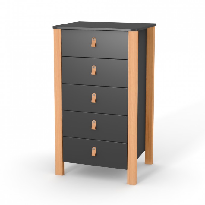 Chest of drawers Veres Monaco 600 (color: anthracite)