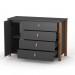 Chest of drawers Veres Monaco 1200 (color: anthracite)