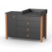 Chest of drawers Veres Monaco 1200 (color: anthracite)