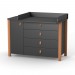 Chest of drawers Veres Monaco 1200 (color: anthracite)