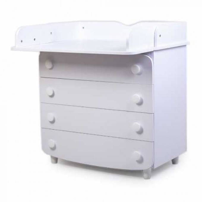 Chest of drawers Veres 900 smooth facade (color: white)