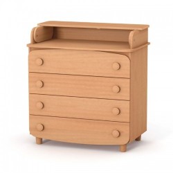 Changing table dresser Veres 900 chipboard (color: beech)