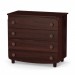 Chest of drawers Veres 900 chipboard (color: walnut)